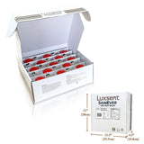 Luxsent Globe G50 Medium Base LED Decorative Bulb with Internal Red Coating, 1W, 25 Pack - Luxsent Lighting Corp.