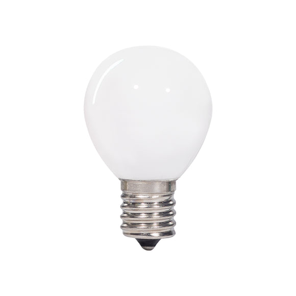 (SMD)Range Hood S11 LED Decorative Bulb, Warm White 2700K, Outdoor Waterproof Shatterproof, 1 W Low Wattage (10W Equivalent), E17 Medium Base, 6 Pack