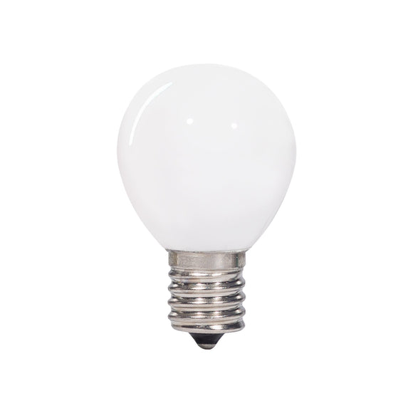 Range Hood S11 LED Decorative Bulb, Warm White 2700K, Outdoor Waterproof Shatterproof, 1 W Low Wattage (10W Equivalent), E17 Medium Base, 6 Pack