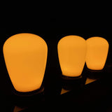 Luxsent S14 Medium Base LED Decorative Bulb with Internal Yellow Coating, 1W, 25 Pack - Luxsent Lighting Corp.