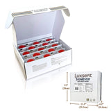 Luxsent S14 Medium Base LED Decorative Bulb with Internal Red Coating, 1W, 25 Pack - Luxsent Lighting Corp.